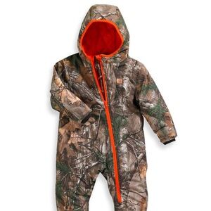 Real Tree Carhartt camo snowsuit